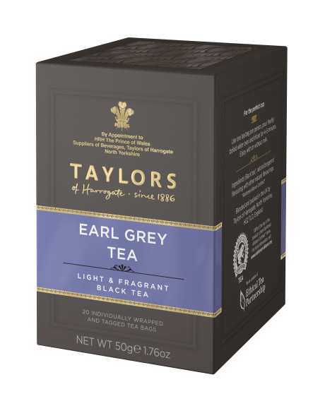 Taylors - Earl Grey Tea - 20 Filtri - 50g