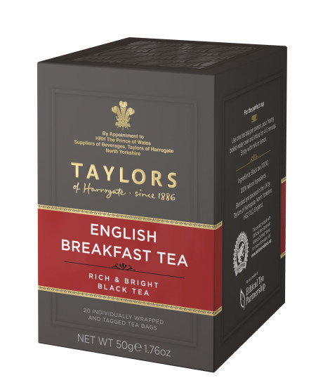 Taylors - English Breakfast Tea - 20 Filtri - 50g