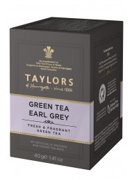 Taylor of Harrogate - Green Tea Earl Grey - 20 Sachets