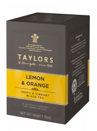 Taylor of Harrogate - Lemon & Orange Tea - 20 Sachets