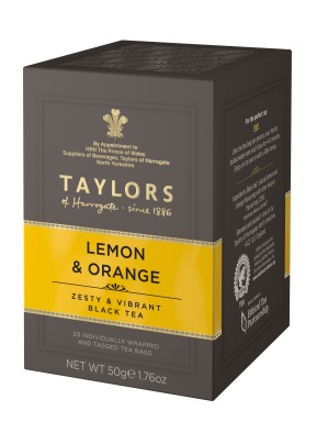 Taylors - Lemon & Orange Tea - 20 Filtri - 50g