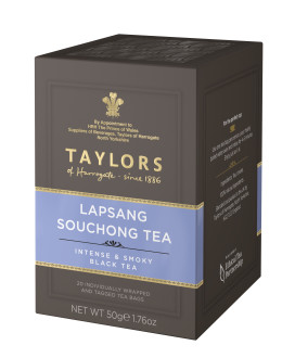 Taylor of Harrogate - Lapsang Souchong Tea - Smoky - 20 Sachets