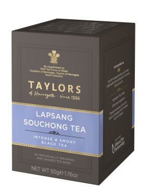 Taylors - Lapsang Souchong Tea - Te' Nero Affumicato - 20 Filtri - 50g