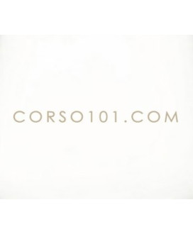 Vendita online bicchiere in vetro da Vino firmato Corso101.com