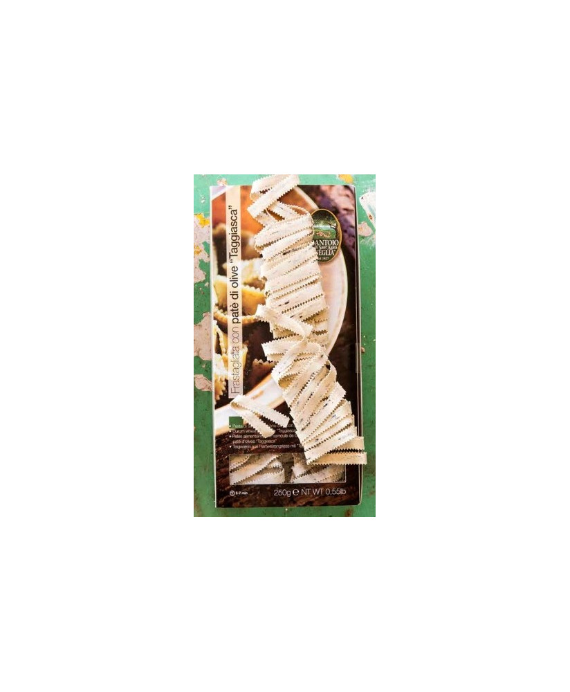 Vendita online Pasta artigianale di semola di grano duro dell'azienda ligure Frantoio d'Oneglia. Shop on line Pasta alle olive