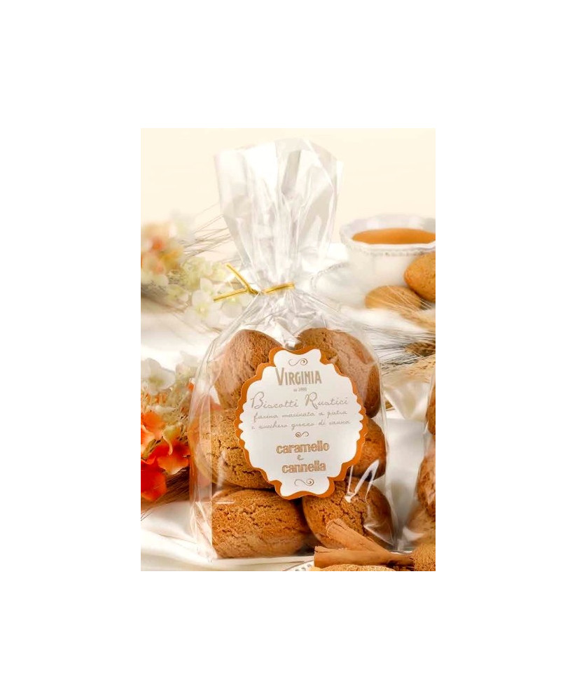 Vendita online Biscotti Rustici Caramello e Cannella Virginia.Shop online pasticceria ligure artigianale Virginia miglior prezzo