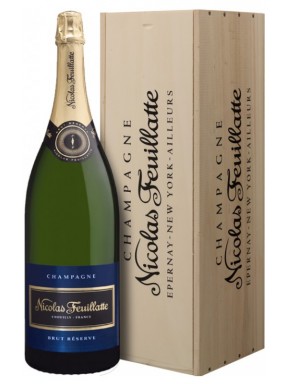 Nicolas Feuillatte - Brut Réserve - Champagne - Mathusalem - 600cl - Astucciato