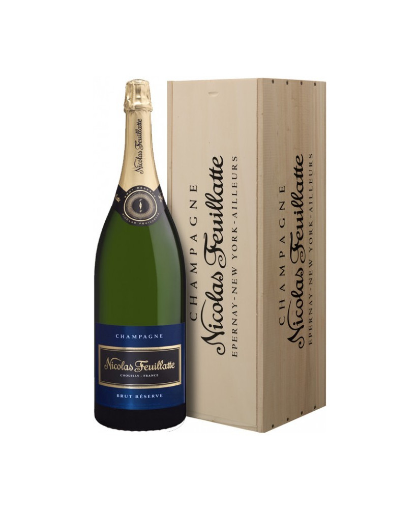 Nicolas Feuillatte - Brut Réserve - Champagne - Mathusalem - 600cl - Astucciato