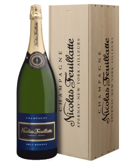 Nicolas Feuillatte - Brut Réserve - Champagne - Mathusalem - 600cl - Astucciato