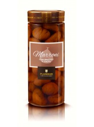 (3 BOTTLES) Chestnuts with brandy liqueur and cocoa - 760g