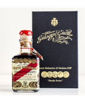 Giusti - Banda Rossa - (20 Anni) 5 Medaglie d'Oro - Aceto Balsamico di Modena  IGP