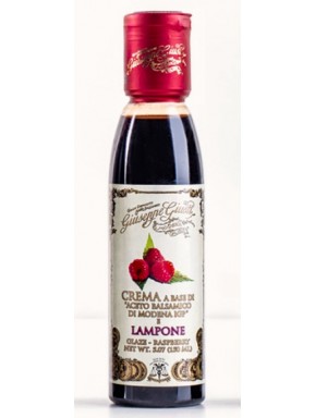 (2 BOTTLES) Giusti - Raspberry - Cream of Vinegar - Aromatic Vinegar of Modena IGP - 150ml