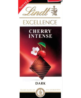 Online sales and buy chocolates bars Lindt & Sprüngli Excellence bitter dark chip Cherry, Cherry Intense.