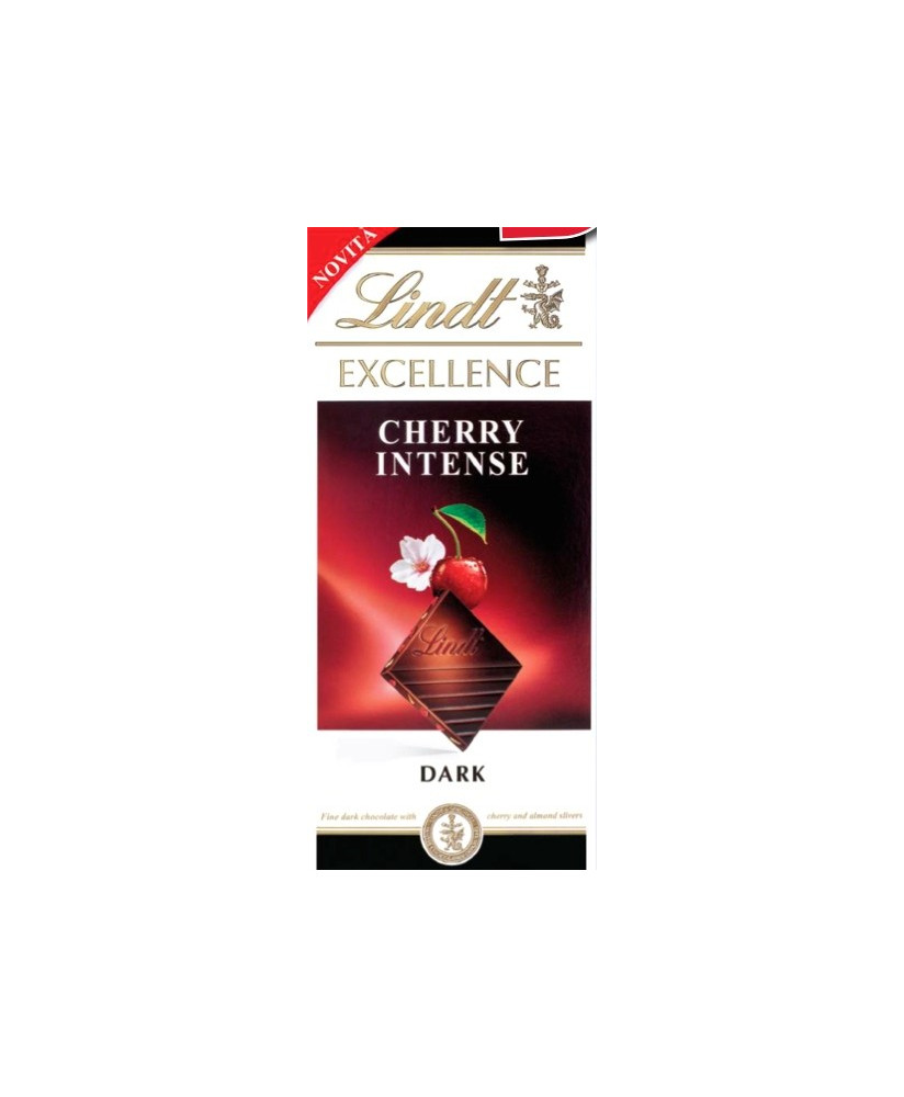 Online sales and buy chocolates bars Lindt & Sprüngli Excellence bitter dark chip Cherry, Cherry Intense.