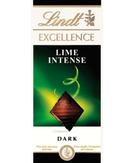 Lindt - Excellence - Lime Intense - 100g