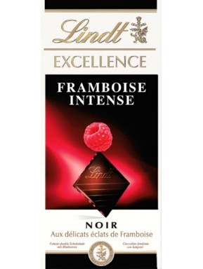 (3 BARS X 100g) Lindt - Excellence - Framboise Intense 