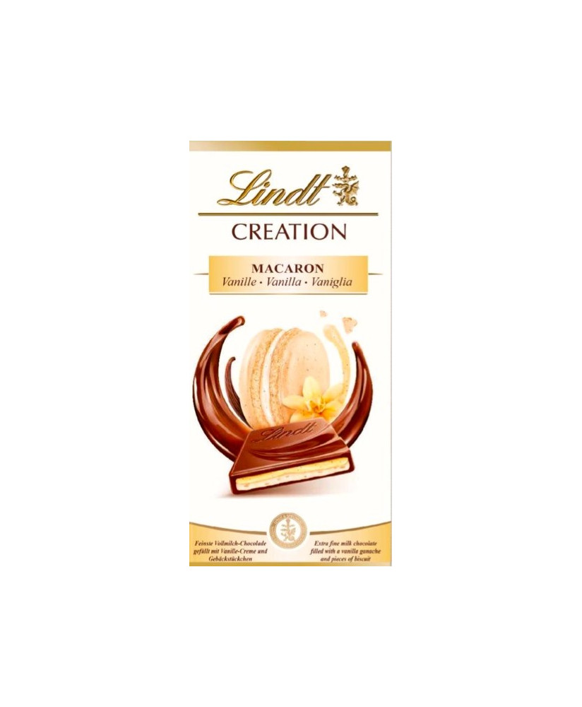 Novità 2017! Vendita online tavolette di cioccolato Lindt & Sprüngli Creation vaniglia e macaron, Shop online Lindt creation 