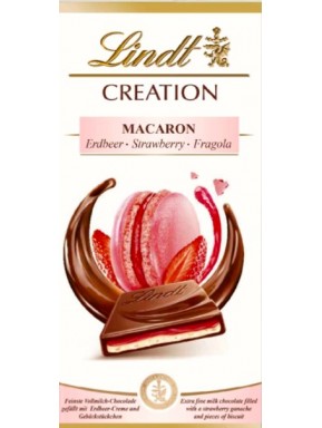 (3 BARS X 150g) Lindt - Creation - Strawberry Macaron