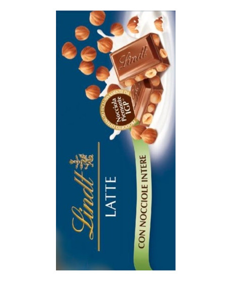 Lindt - Latte e Nocciole Intere - 100g