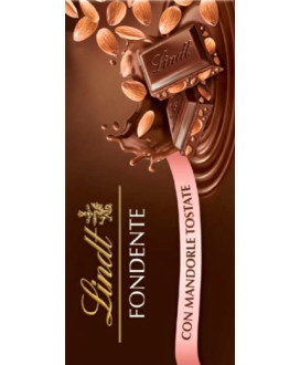 Lindt - Dark Chocolate & Almonds - 100g