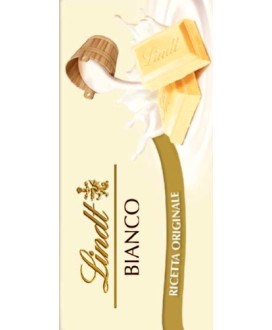 Vendita online tavolette di cioccolato Lindt & Sprüngli di finissimo cioccolato bianco, ricetta originale. Shop on line tavolett