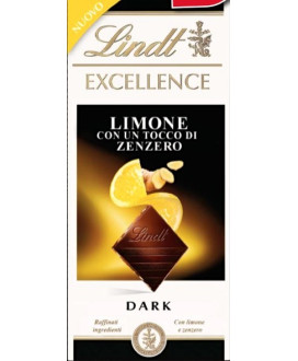 Lindt - Excellence - Lemon and Ginger - 100g - NEW