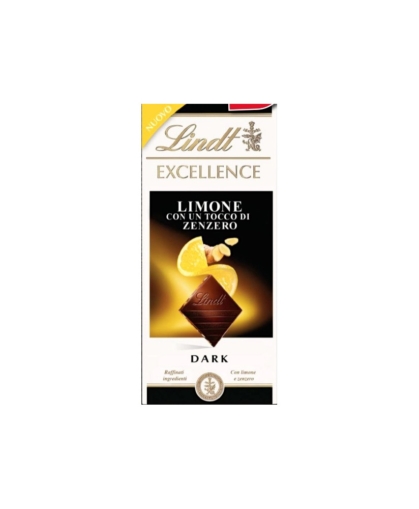 Lindt - Excellence - Lemon and Ginger - 100g - NEW