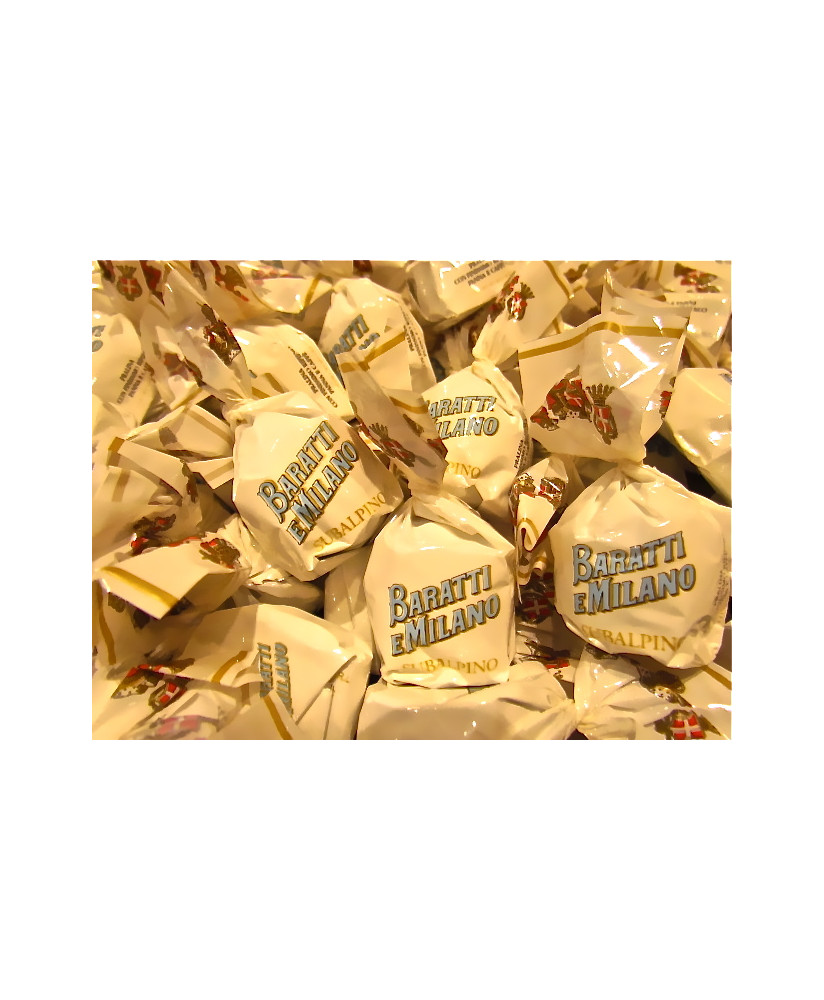 Vendita online cioccolatini Baratti & Milano - Subalpino, con crema di caffe' panna e nocciole. Shop on line Cioccolatini Baratt