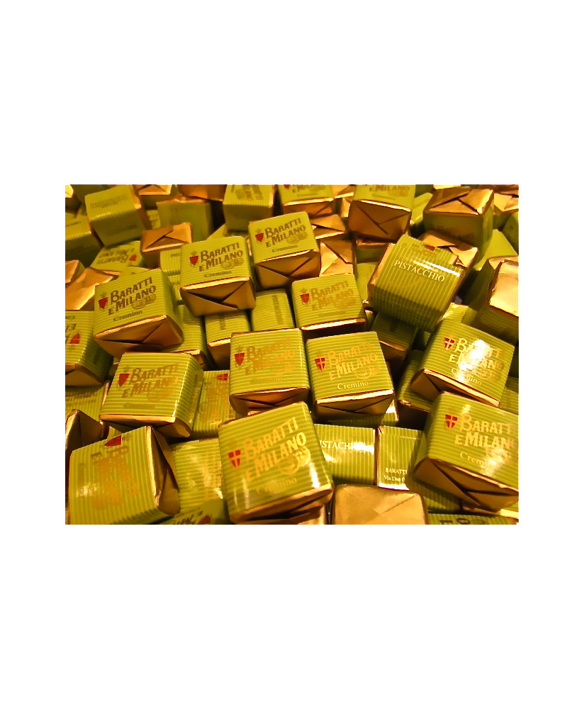 Vendita online cioccolatini al Pistacchio Baratti & Milano. Shop on line Cremini al Pistacchio. Miglior prezzo on-line cioccolat