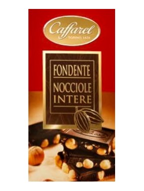 Caffarel - Dark Chocolate and Hazelnut 150g