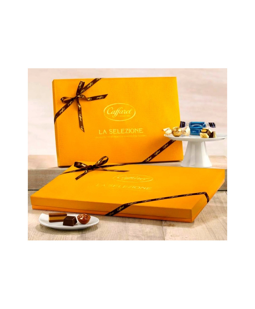 Vendita online Scatole di cioccolatini Caffarel da regalo, Selezione praline Prestige. Shop on line confezioni regalo Caffarel