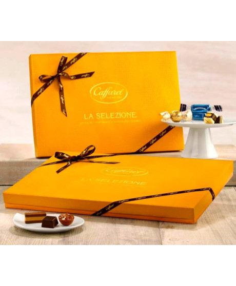Vendita online Scatole di cioccolatini Caffarel da regalo, Selezione praline Prestige. Shop on line confezioni regalo Caffarel
