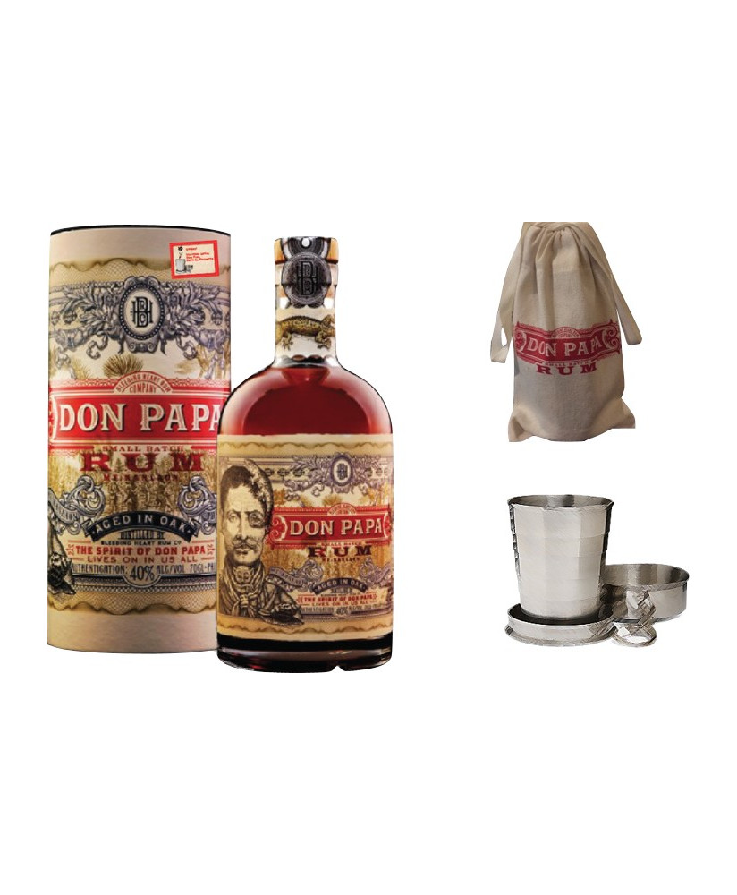 Don Papa Rum Vendita online prodotto nelle Filippine dell'isola di Negros, ispirato dalla storia di uno degli eroi celebrati