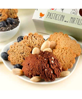 Vendita online biscotti Vegani Virginia. Shop on line pasticceria vegana artigianale Virginia miglior prezzo