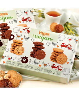 Vendita online biscotti Vegani Virginia. Shop on line pasticceria vegana artigianale Virginia miglior prezzo