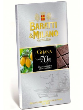 Baratti & Milano - Dark Chocolate 70% - Ghana - 75g