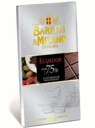 Baratti & Milano - Dark Chocolate 75% - Ecuador - 75g