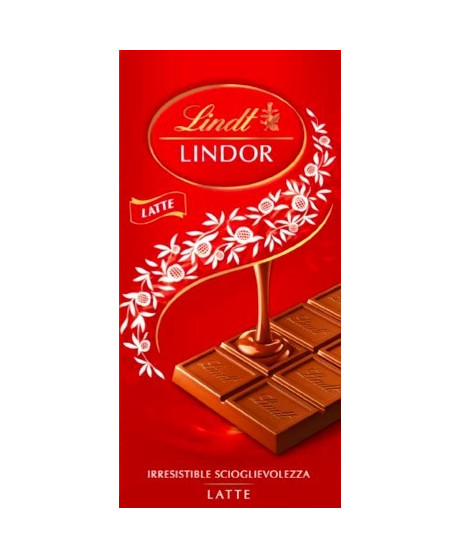 Lindt - Lindor Bar - Milk - 100g