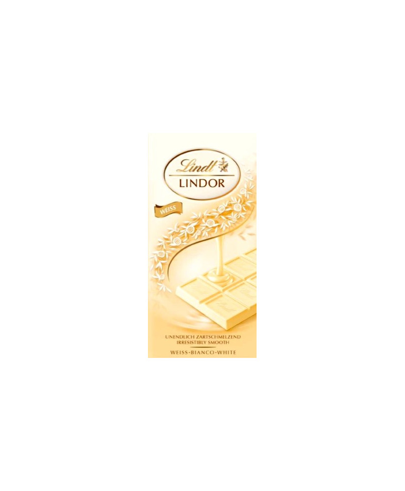 Lindt - Lindor Bar - White - 100g