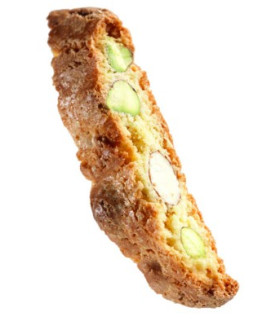 Vendita online Cantuccini pistacchi e mandorle, del biscottificio Antonio Mattei di Prato. Shop on line biscotti di
