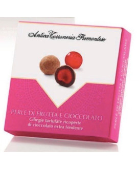 Antica Torroneria Piemontese - online shop dragees - italian candied cherries covered with extra dark chocolate