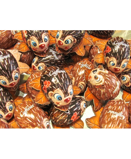 Online sales chocolates in the shape of Hedgehog - Milk Chocolate. Shop online milk chocolates shaped like Santa's little one