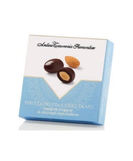Antica Torroneria Piemontese - vendita online dragees - mandorle ricoperte di cioccolato fondente extra Antica Torroneria Piemontese - vendita online dragees - mandorle ricoperte di cioccolato fondente extra