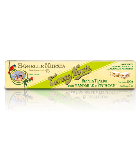 Vendita online Torrone delle Sorelle Nurzia, tenero con mandorle e pistacchi, morbido, impastato al cioccolato. Shop on line Tor Vendita online Torrone delle Sorelle Nurzia, tenero con mandorle e pistacchi, morbido, impastato al cioccolato. Shop on line Tor