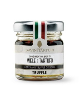 Online sales Honey with White Truffle Savini Tuscany made italy. Shop online Italian Products White Sauce with Truffle