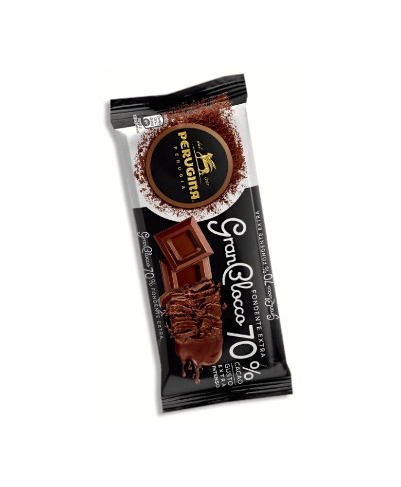 Vendita online Tavolette di Cioccolato Perugina Blocco fondente per dolci. Cioccolata fondente