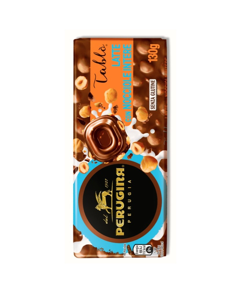 Vendita online Tavolette di Cioccolato Perugina Tablò. Shop online tavolette perugina al latte con nocciole intere