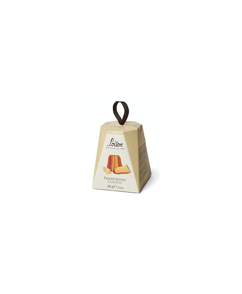 Vendita online Pandori artigianali Loison da gr. 80. Miglior prezzo on line pandoro mignon. Shop on-line pandorino