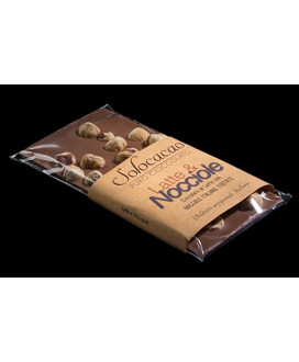 Solocacao Latte e nocciole - Vendita online tavolette di cioccolato Solocacao. Shop  cioccolateria Reggio Emilia miglior prezzo