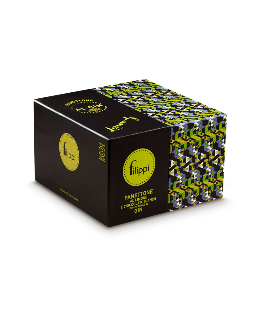 Filippi - Lemon G - Panettone with Gin Liquor - 1000g